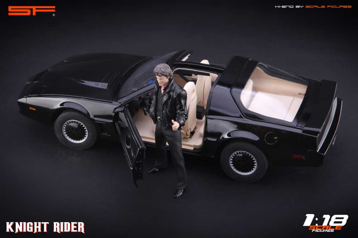 1:18 Knight Rider (Michael Knight) Figure without CAR !!